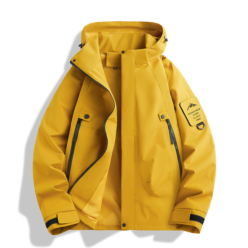 3-in-1 Windproof Winter Jacket | Detachable Fleece Liner | S-3XL