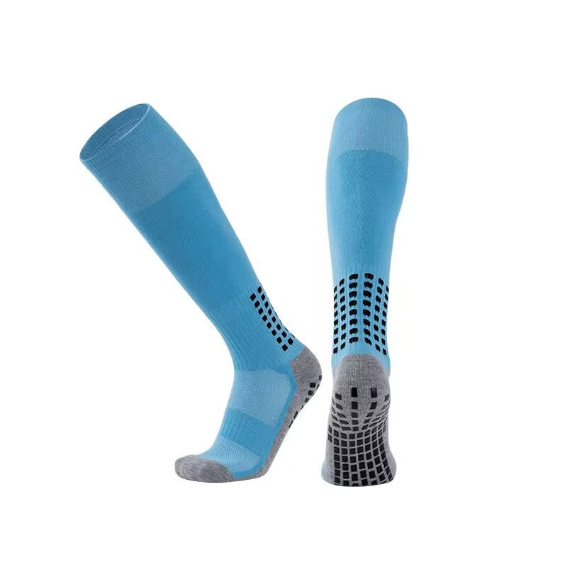Calcetines de Fútbol Antideslizantes – Tubo Alto, Secado Rápido, 12 Colores