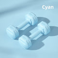 Rubber-Coated Dumbbells Set – Home Fitness Weights
