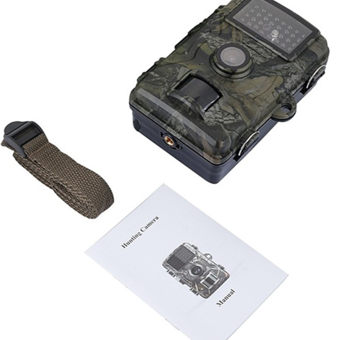 Cámara Trampa HD para Vida Silvestre con Visión Nocturna – 12MP, IP66, 6 Meses de Batería