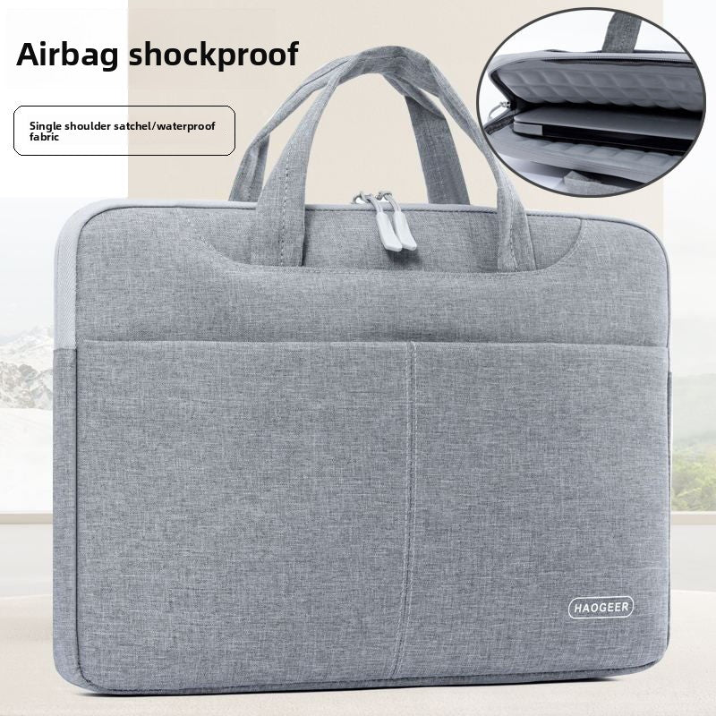 Waterproof Shockproof Laptop Bag | Oxford Cloth | Airbag Cushion | 13.3"-16.1" | 3 Colors