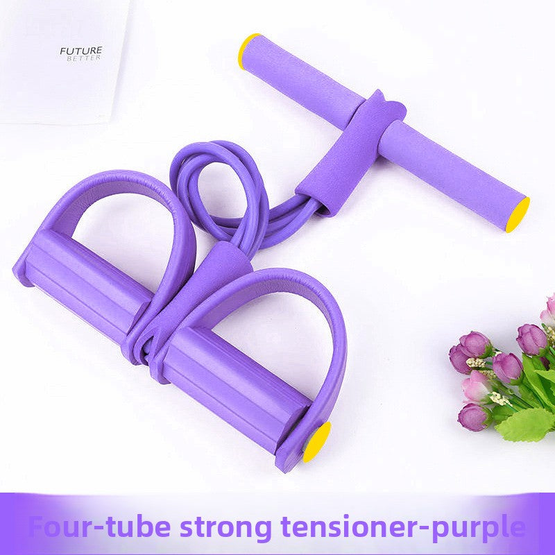 Pedal Resistance Bands Set – TPR Tubes for Home Fitness