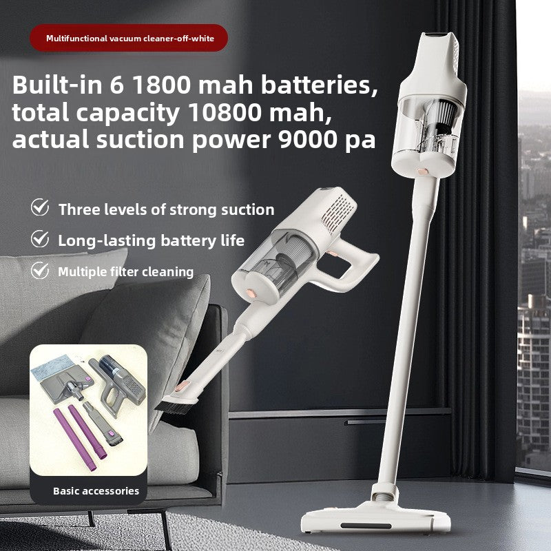 Aspiradora Inalámbrica 4 en 1 | 5500Pa | Elimina Ácaros | Recargable USB