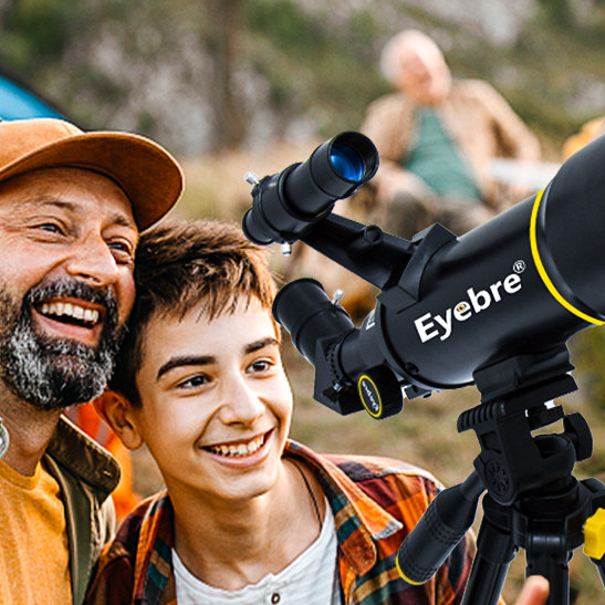 Telescopio Astronómico Refractivo 200x 70mm – Kit Completo con Oculares y Trípode