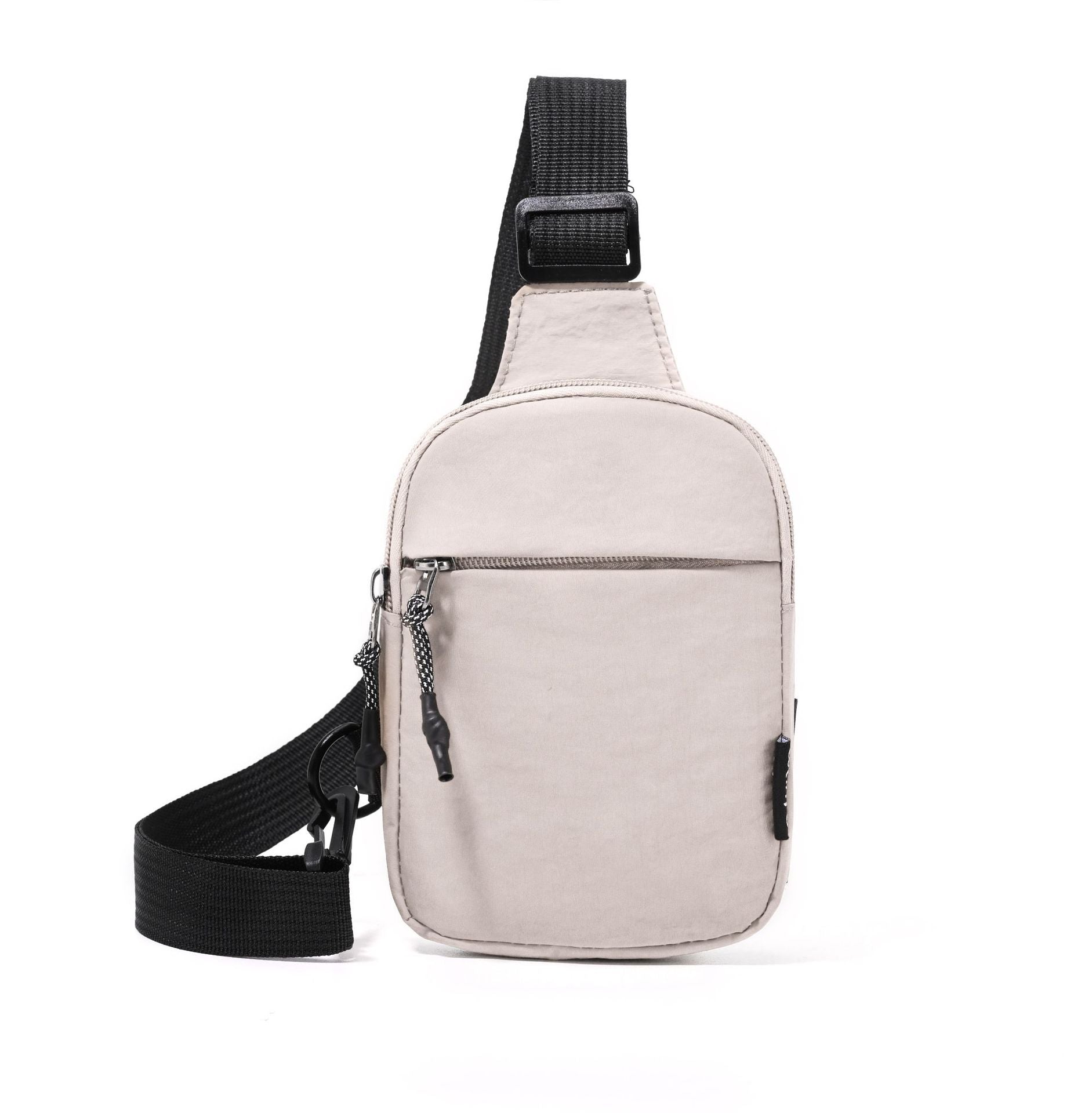 Bolso Bandolera de Color Liso – Nylon Ligero, Estilo Street, 8 Colores