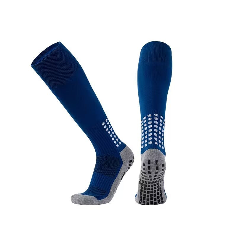 Calcetines de Fútbol Antideslizantes – Tubo Alto, Secado Rápido, 12 Colores