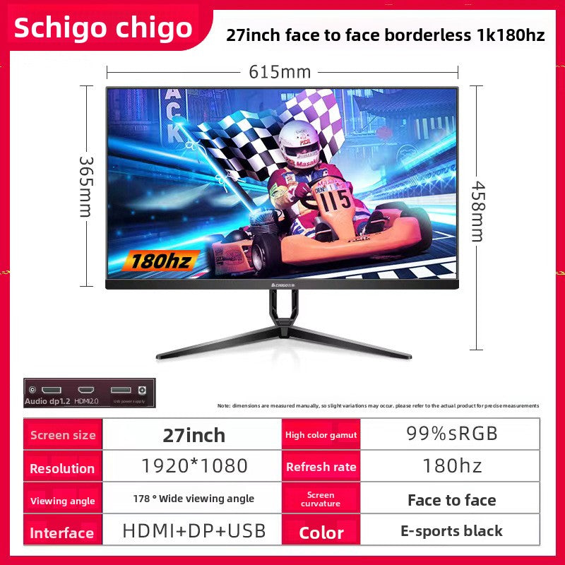 Monitor de Computadora IPS – Plano y Curvo | 20" a 27" | FHD 2K 4K | 60Hz a 240Hz
