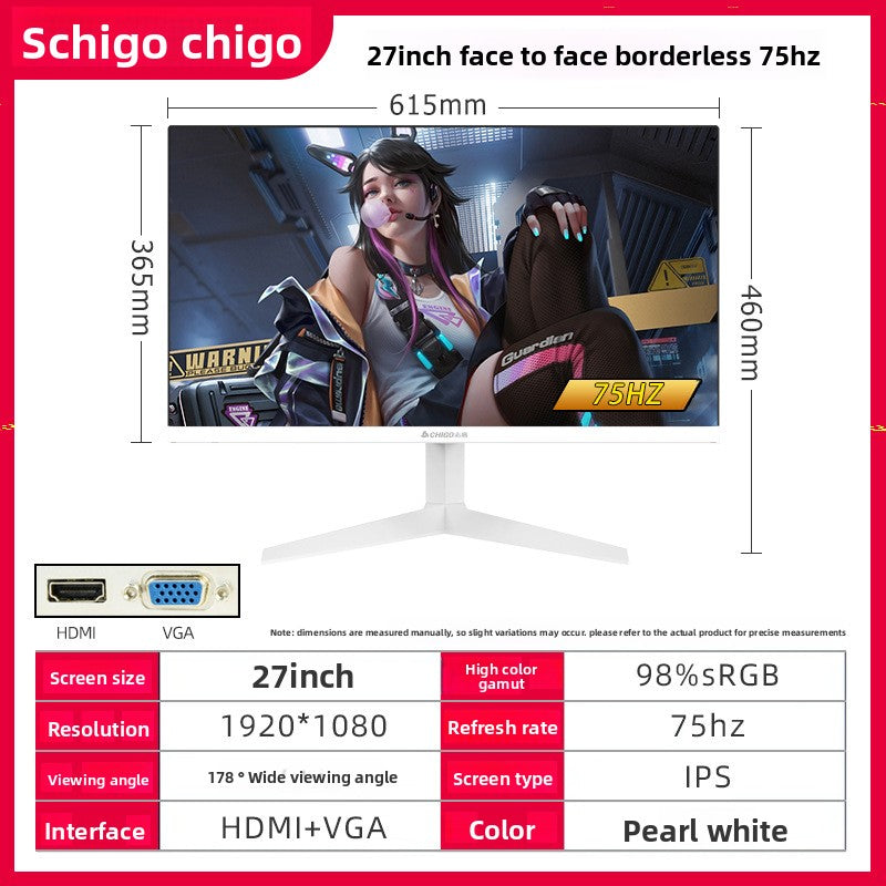 Monitor de Computadora IPS – Plano y Curvo | 20" a 27" | FHD 2K 4K | 60Hz a 240Hz
