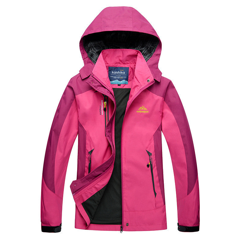 Windproof Waterproof Outdoor Jacket | Men & Women | Hooded Zip | M-5XL | 10 Colors