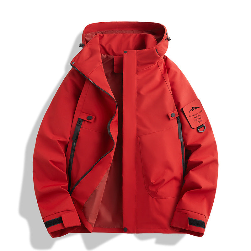 3-in-1 Windproof Winter Jacket | Detachable Fleece Liner | S-3XL