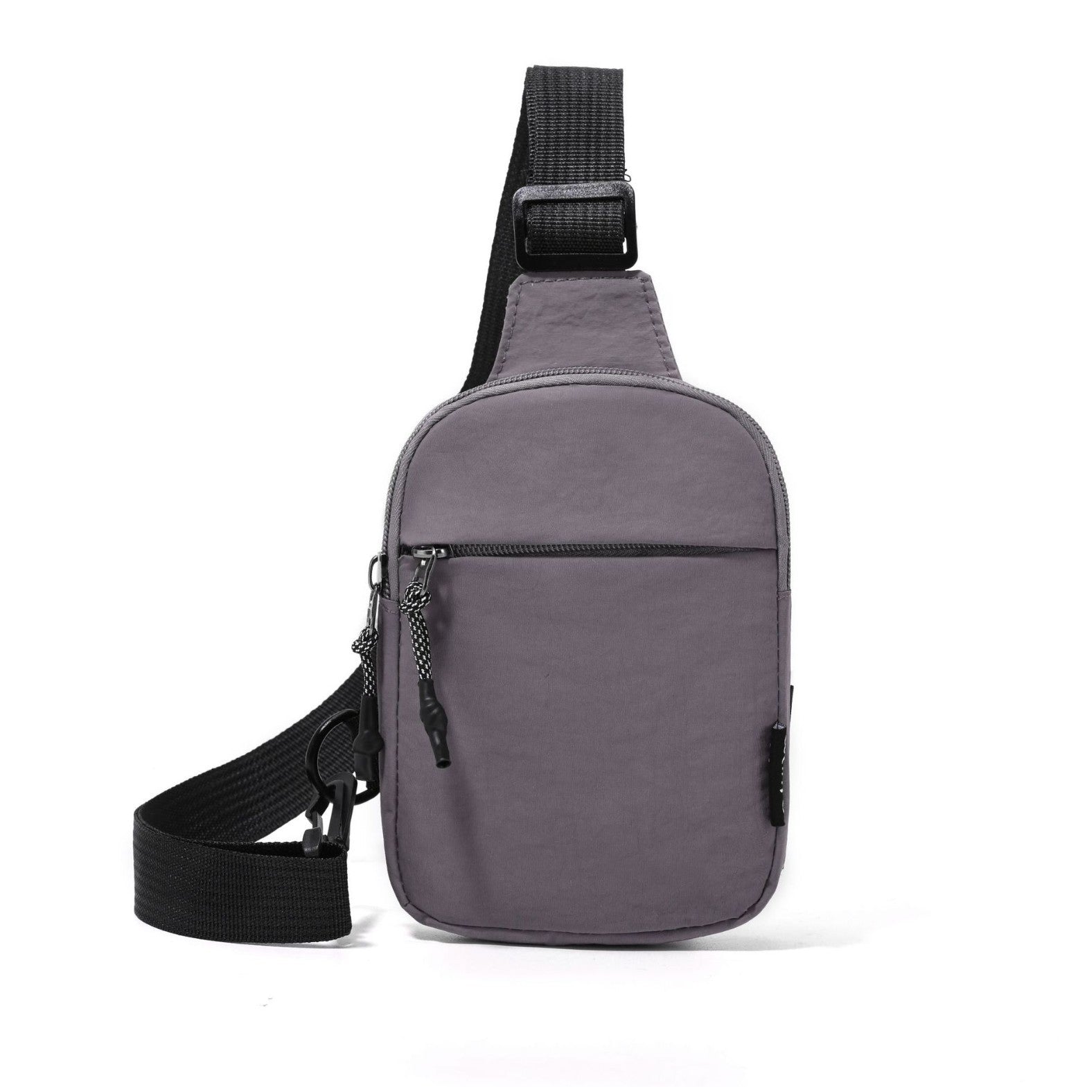 Bolso Bandolera de Color Liso – Nylon Ligero, Estilo Street, 8 Colores