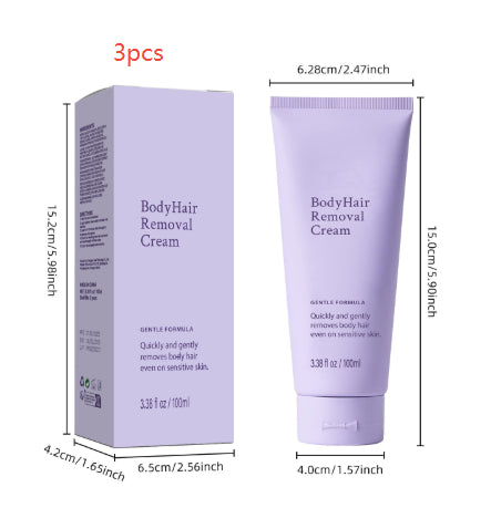 Crema Depilatoria Suave 100ml – Para Hombres y Mujeres – Cuerpo Completo