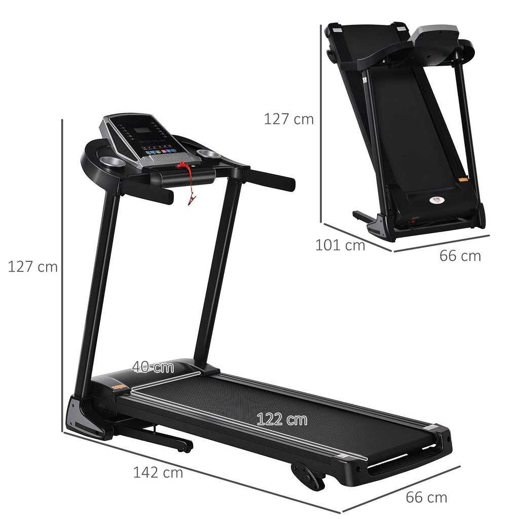 Cinta de Correr Plegable ALTSON — 2.0 HP, Inclinación Manual, 12 Programas y Pantalla LED