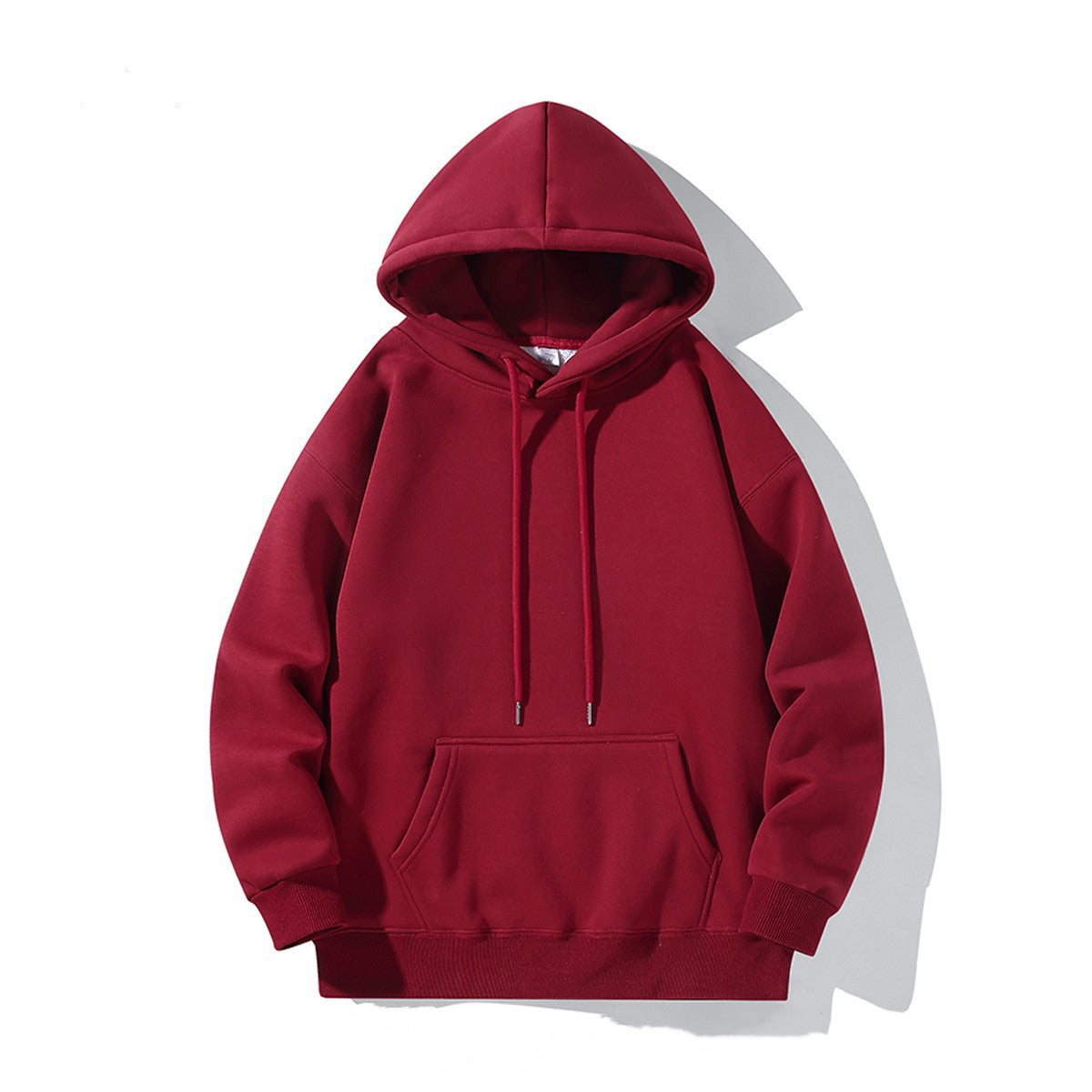 Fleece-Lined Hooded Sweatshirt | Unisex Loose Fit | M-5XL | 6 Colors