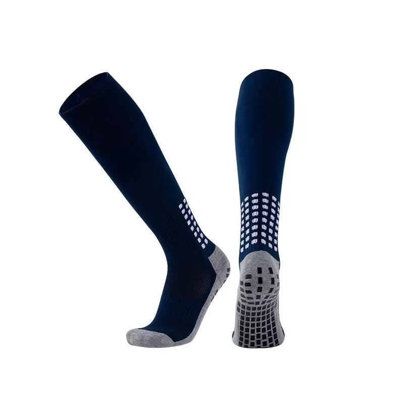 Calcetines de Fútbol Antideslizantes – Tubo Alto, Secado Rápido, 12 Colores