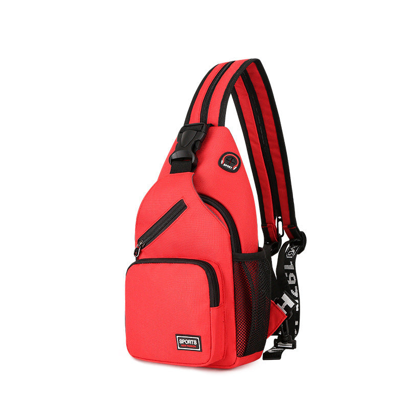 Waterproof Oxford Crossbody Chest Bag | Multifunctional | 9 Colors | 33x7x20cm