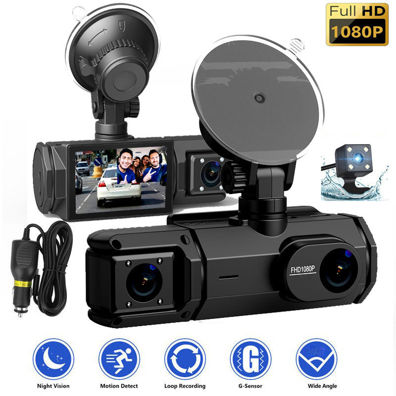 Cámara para Auto ALTSON — Doble Lente HD 1080P con WiFi y Visión Nocturna