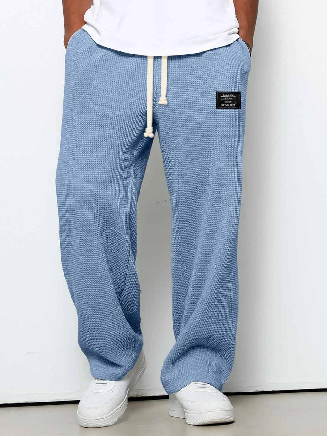 Pantalones Casuales de Pierna Recta | Tela Elástica | 8 Colores | Tallas M-XXXL