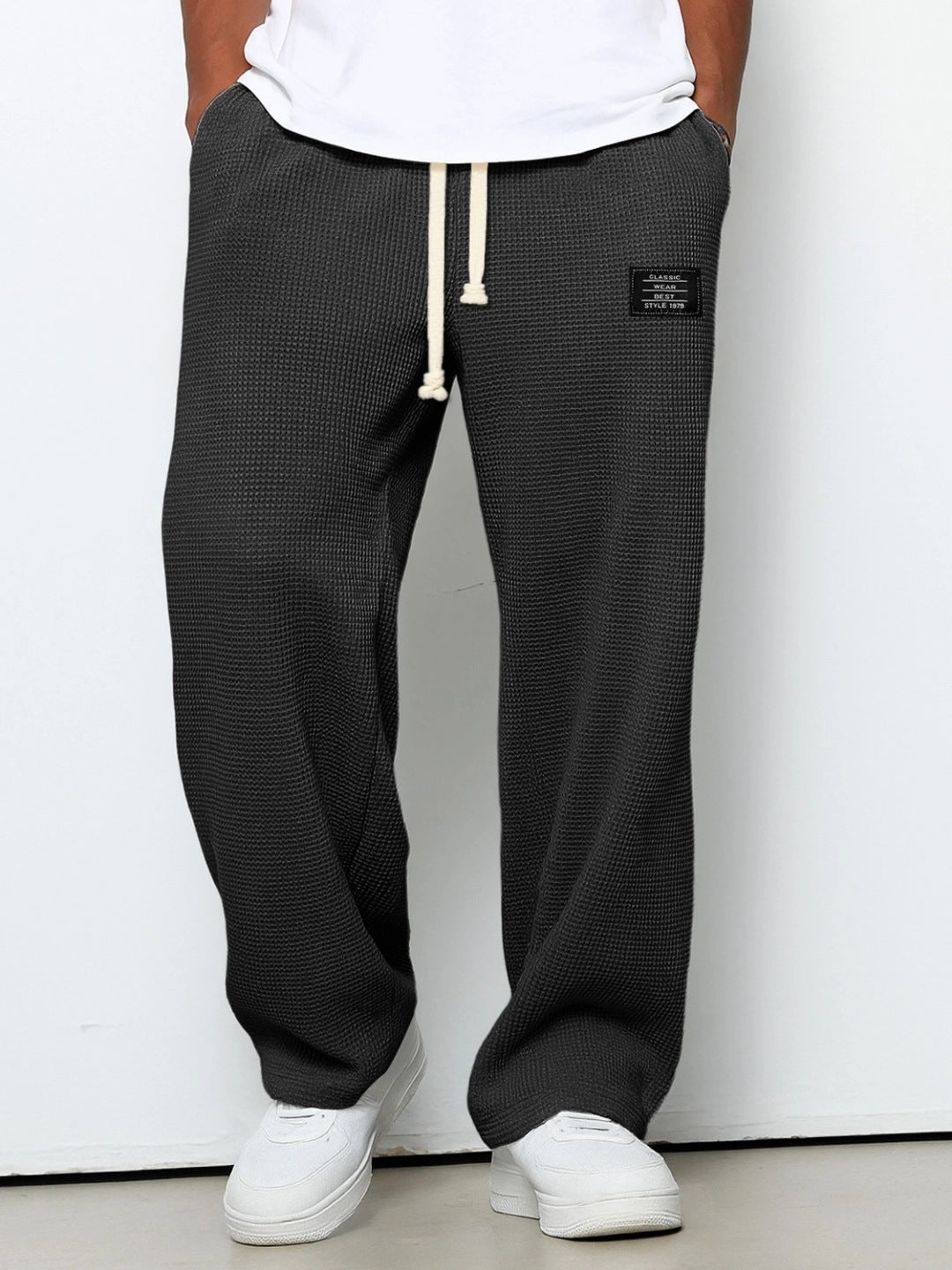 Pantalones Casuales de Pierna Recta | Tela Elástica | 8 Colores | Tallas M-XXXL