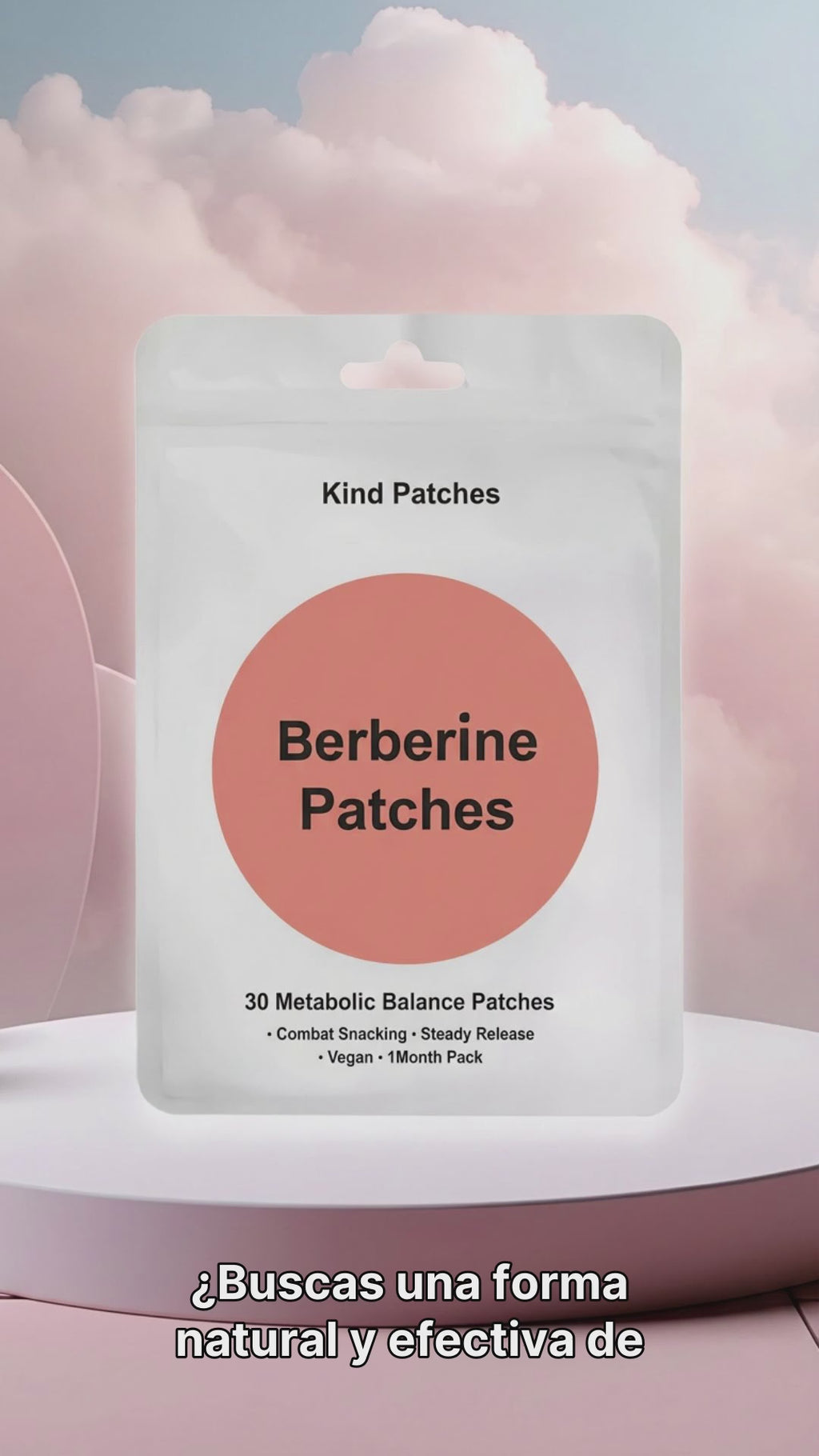Berberine Body Patches | 30 Units - Vegan Botanical Blend