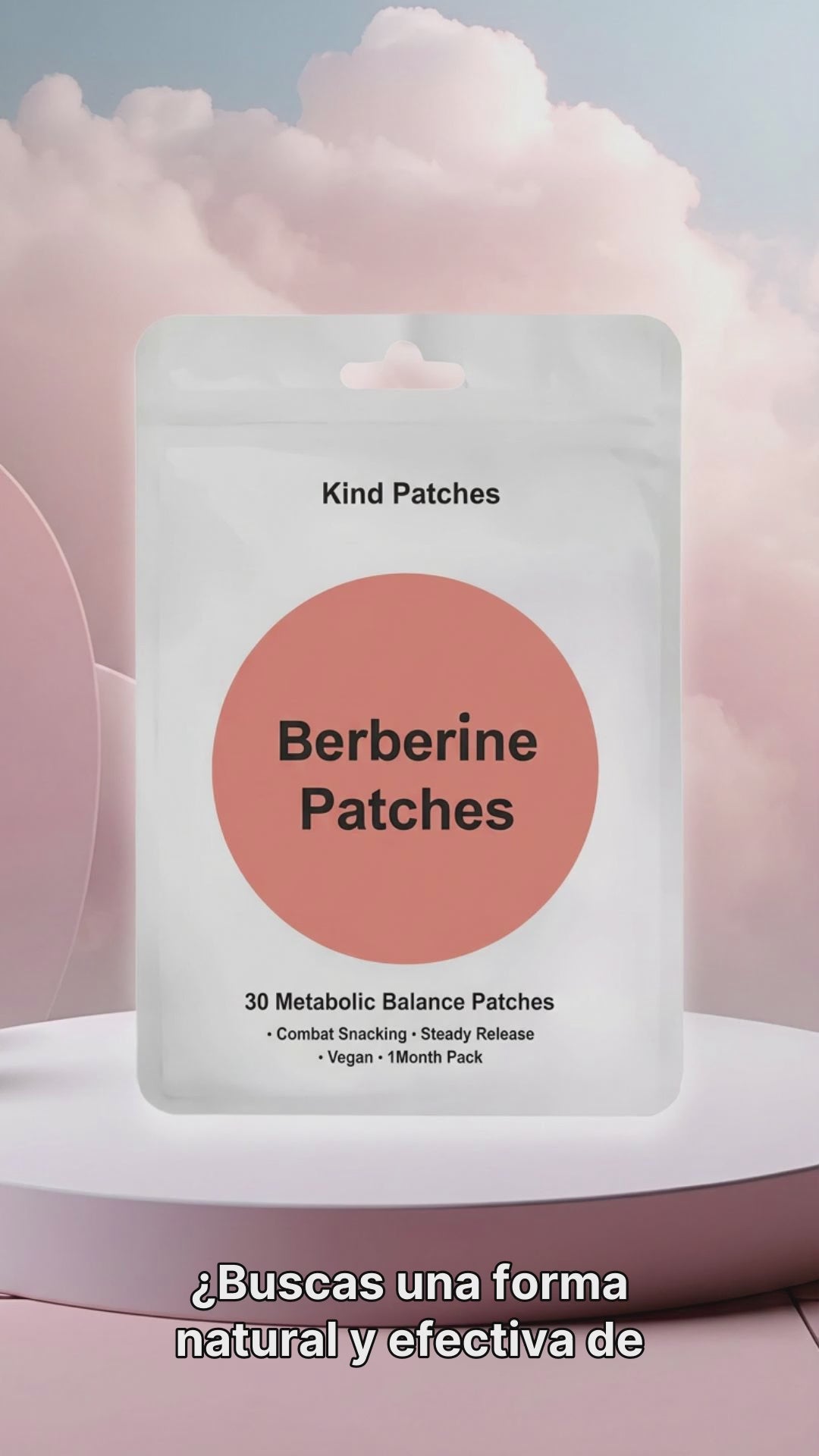 Berberine Body Patches | 30 Units - Vegan Botanical Blend
