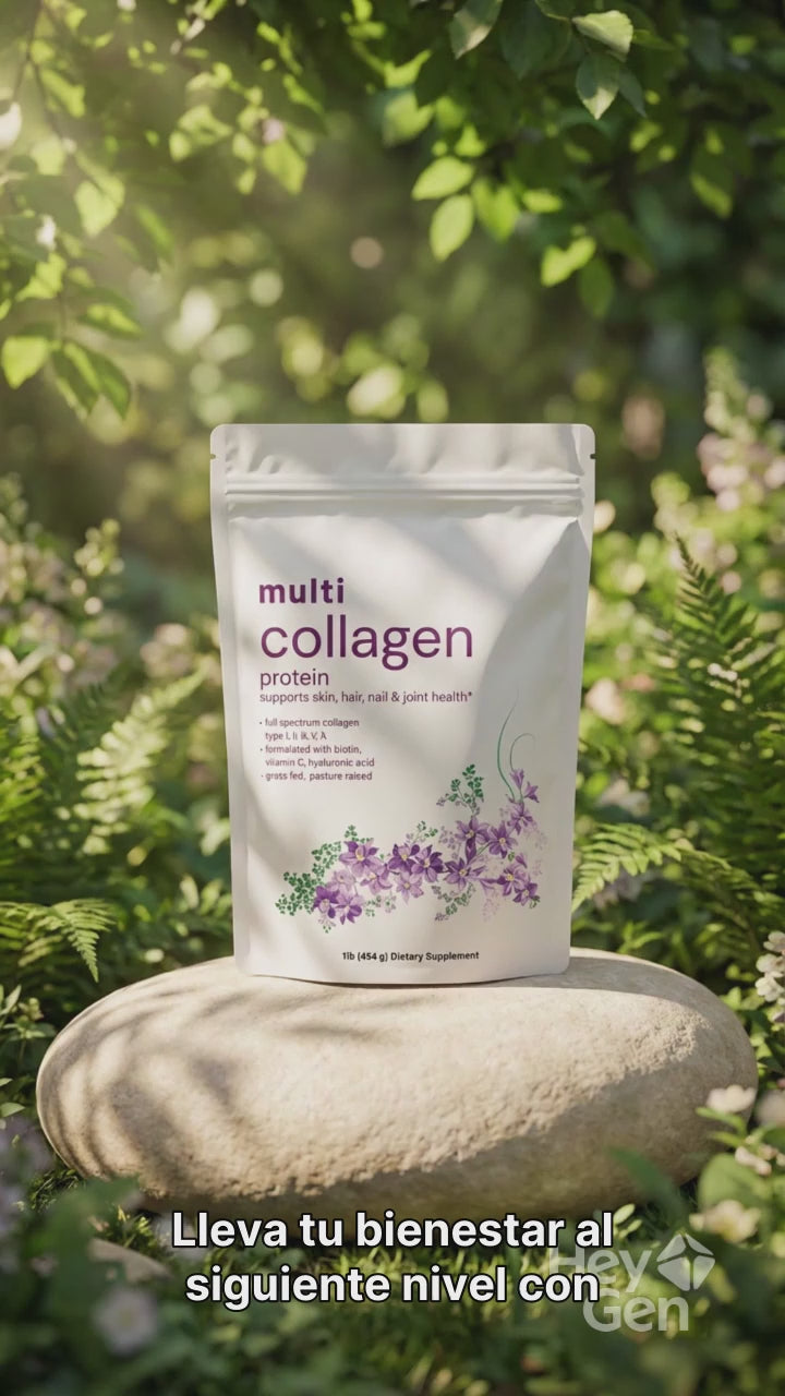 Multi Collagen Peptides Powder - Types I, II, III, V, X